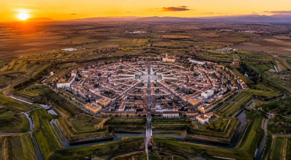 Palmanova, la città  forma di stella: storia e urbanistica della fortezza ideale